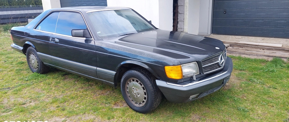 Mercedes-Benz Klasa S cena 53500 przebieg: 99000, rok produkcji 1991 z Poznań małe 154